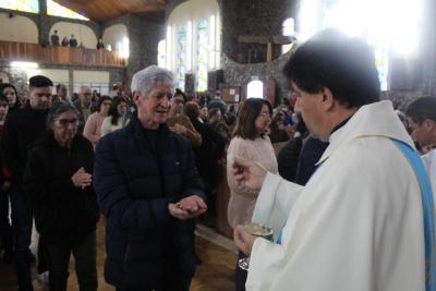 Missa de ação de graças encerrou as celebrações da 37ª edição da Festa em louvor a N. Sra. Aparecida de Laranjeiras do Sul